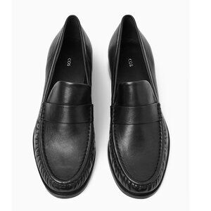 COS black loafers - size 38 - excellent condition